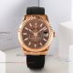 Swiss Grade Rolex Sky-Dweller Rose Gold Case Grey Dial Watch Rubber Strap (2)_th.jpg